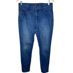 NYDJ Super Skinny Blue Jeans Size 8 D4-10